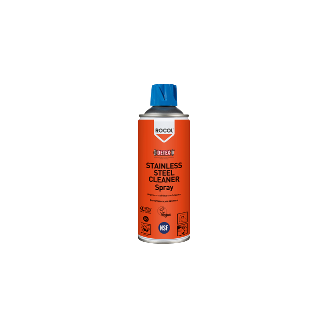 ROCOL 34161 Stainless Steel Cleaner Spray 400ML - Box of 12